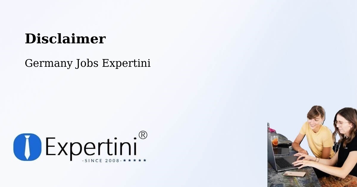 Disclaimer – Göttingen - Germany Jobs Expertini