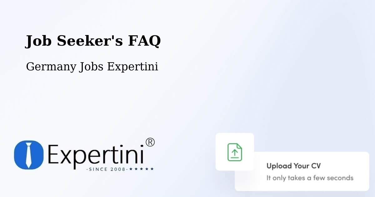 Job Seeker FAQ – Göttingen - Germany Jobs Expertini